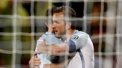 Forward Harry Kane scored England's opener. Carl Recine / Reuters