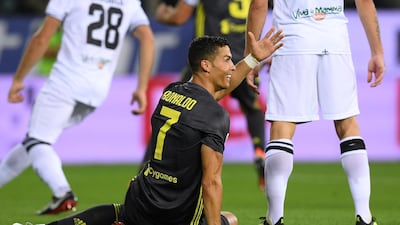Cristiano Ronaldo has yet to score for Juventus in Serie A since joining from Real Madrid. Reuters