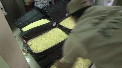 A screengrab from the Ministry of the Interior video entitled ‘Wooden doors’.