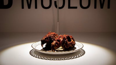 Spiced rabbit heads from China: complete with eyeballs, tongue and a pâté-like brain. Photo by Anja Barte Telin