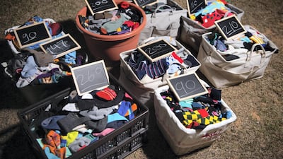 Socks are said to look like chromosomes, and are used to show support by signifying the extra chromosome that people with Down Syndrome carry.