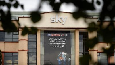 Battle is hotting up as rivals bid for Sky. Ben Stanbsall/AFP