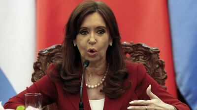 As Ms Fernandez is a senator, Congress would first have to vote to strip her of parliamentary immunity for an arrest to occur. Rolex Dela Pena / AP Photo