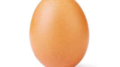 This egg became the most-liked photo on Instagram. Instagram