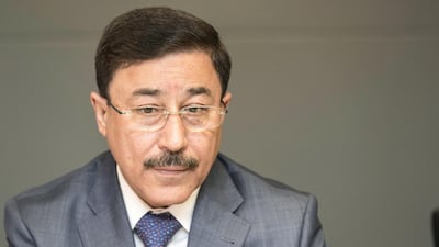 Ali Al Alaq, the Governor of the Central Bank of Iraq. (Photo: Antonie Robertson/The National)