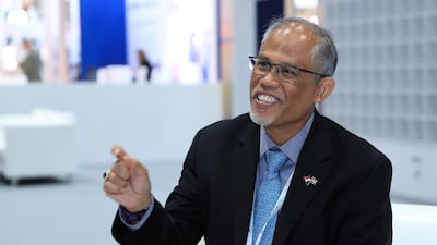 Masagos Zulkifli, Minister for the Environment and Water Resources, Singapore. Victor Besa / The National