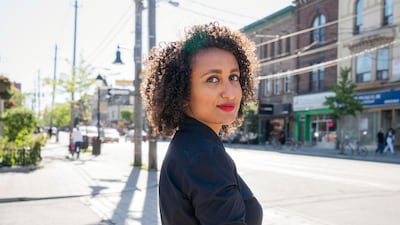 Rudayna in Toronto. She works for organisations that address discrimination in Canada.