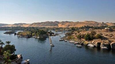 The view from the newly renovated Sofitel Legend Old Cataract Hotel in Aswan. Rosemary Behan / The National