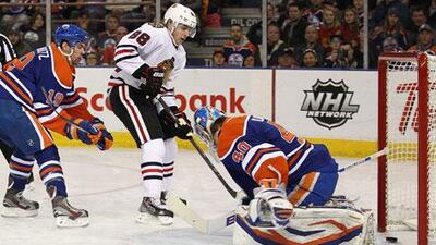 Patrick Kane has been responsible for Chicago Blackhawks' win streak in the NHL this season. Perry Nelson / Getty Images / AFP