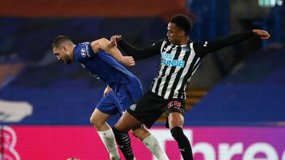 Joe Willock - 6: Enjoyed superb first game on loan from Arsenal against Southampton but found Chelsea’s midfield a whole different ball game. No hint of repeating debut goal until scuffing Saint-Maximin cross wide just after break. Good leap and header forced save out of Kepa. PA