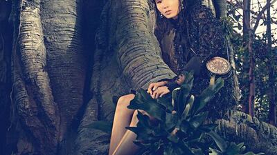 ROOT CAUSE: Shirt, Dh975, Three Floor at Harvey Nichols - Dubai. Dress, Dh2,195, Taller Marmo. Bag, Dh10,200, Alexander McQueen. Shoes, Dh4,574, Jimmy Choo. Earrings, Dh700, Eternity at Valleydez. Ring, Dh3,900, Donna Hourani