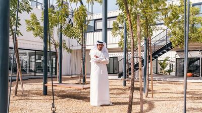 Mohamed Al Shehhi, d3’s chief operating officer, says the advantages for tenants include the choice of whether to take up freezone status or the more traditional ownership structure of a Dubai Economic Department licence. Alex Atack for The National