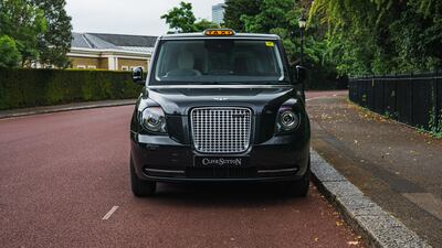Clive Sutton's version of a customisable London cab, complete with a 'taxi' sign.
