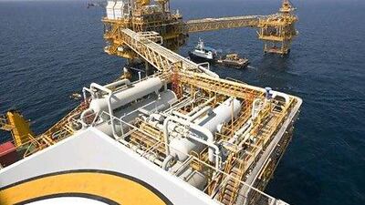 The country's oil output increased by 5 per cent in the first half of the year. Jeff Topping / The National