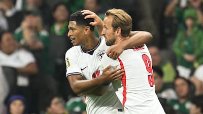 Jude Bellingham scored twice for England in the Round of 16 match against Mexico. AFP