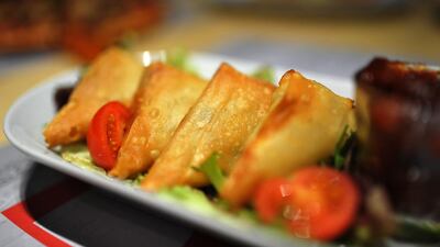 Samosas make an appearance at iftar tables in different parts of the world. Delores Johnson / The National