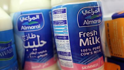 Almarai said it will focus on process and cost efficiency and expects 2022 to be a “positive” year. Sammy Dallal / The National