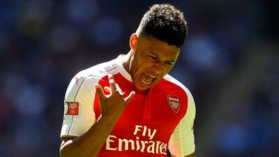 Alex Oxlade-Chamberlain put in a match-winning display to lead Arsenal to Community Shield glory over Chelsea. Mike Hewitt / Getty