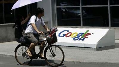 Google's former headquarters in Beijing. Hackers probably based in China tried to break into hundreds of Google mail accounts, including those of senior US government officials, Chinese activists and journalists, the Internet company said. Jason Lee / China