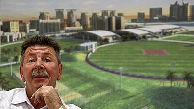 Rod Marsh, the director of cricket at the ICC Global Cricket Academy, is excited by the opening of the new Dubai Sports City stadium.