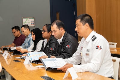 Learning English at the workplace. NYUAD