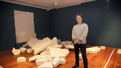 Piers Secunda has spent two years recreating artefacts destroyed by ISIS in Iraq. Courtesy Ashmolean, University of Oxford