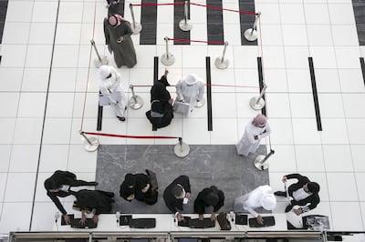 Emiratis are likely to leave companies that do not offer them opportunities for career advancement, said a leading recruiter. Silvia Razgova / The National