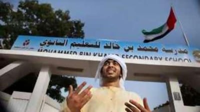 Hassan Ali al Khoori, who scored 84 per cent, says he found the exams easier this year.