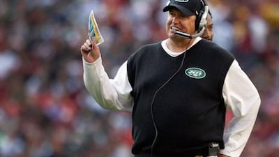 Rex Ryan is trying to to keep the wind in his Jets' sails and has told anyone who wants to hear it, and some who probably don't care, that his team is better than the New York Giants.