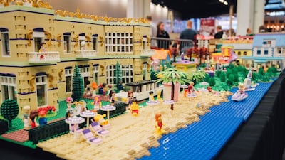 A luxury Lego resort. AFP
