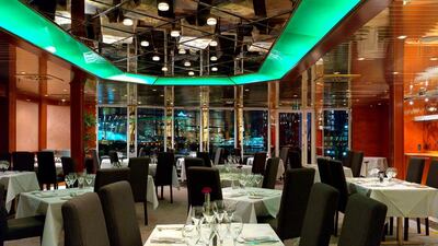 Guests can either dine on the boat or head into the city. Sean Conboy / Photogenics