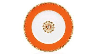 Buffet plate in Mandarin orange. Courtesy of Villeroy & Boch