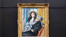 Pierre-Auguste Renoir’s 'Berthe Morisot and Her Daughter, Julie Manet'. Photo: Victor Besa / The National