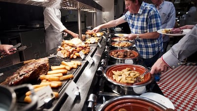 A lot of food is not being eaten during big events, and experts say waste can become a huge challenge if not tackled. Sarah Dea / The National