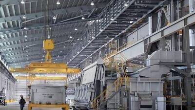 The French industrial engineer Fives Group has proposed setting up a new operation within Kizad to provide Emal with state-of-the-art technology to manufacture anodes crucial to the production of aluminium. Rich-Joseph Facun / The National