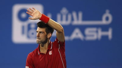 Novak Djokovic defeated Stan Wawrinka 6-1, 6-2 on Friday night in the Mubadala World Tennis Championship semi-final. Francois Nel / Getty Images / January 2, 2015