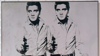 Warhol, Andy, Two Elvis, 1963. Courtesy Ludwig Goes Pop