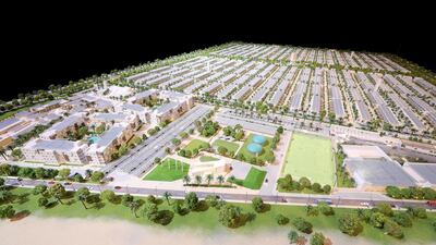 Shurooq and Diamond Developers to develop Sharjah Sustainable City project. Chris Whiteoak / The National