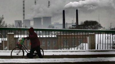In China research has shown that energy produced from coal and used to power EVs creates more harmful pollutants than petrol cars. Fang Xinwu / AP