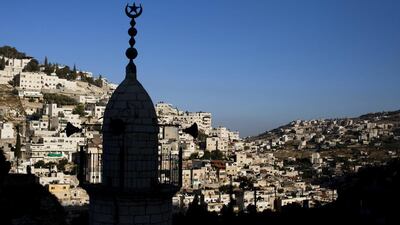 Between 400 and 500 Jews now live in the once exclusively Palestinian neighbourhood of Silwan in n east Jerusalem. Uriel Sinai/Getty Images