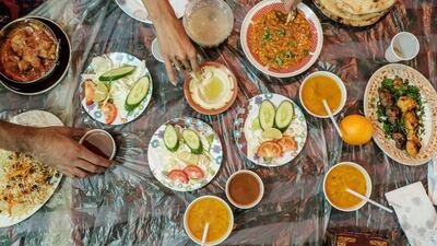 Traditional afghani Dinner. Photo Courtesy: Frying Pan Adventures