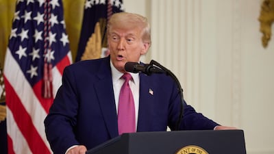 US President Donald Trump said he was unhappy with the recent rise in oil prices. EPA