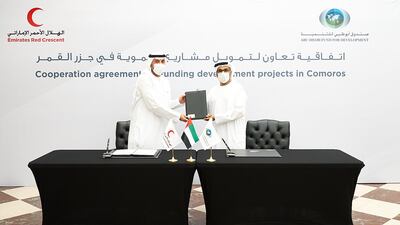 Emirates Red Crescent and Abu Dhabi Fund for Development have teamed up for a project to help development in Comoros. ADFD