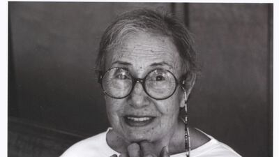 Artist Huguette Caland. Courtesy Tate St Ives