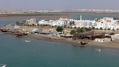 The Omani port city of Sur, south of the capital Muscat. AFP