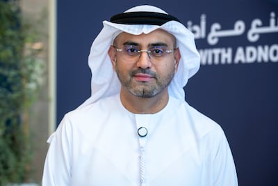 Omar Al Nuaimi, Adnoc's acting chief commercial and ICV officer. Ahmed Ramzan / The National