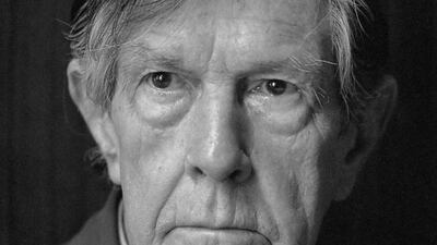 American avant-garde composer John Cage, whose works will be performed at NYU Abu Dhabi’s Manifold festival. Courtesy NYUAD