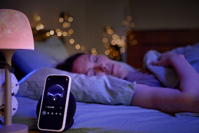 Listening to pink noise during sleep can help to flush waste proteins from the brain. Getty Images