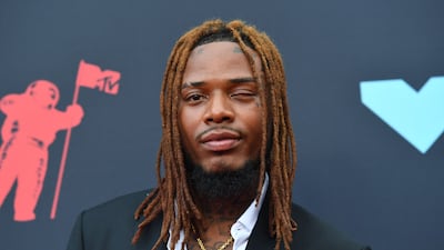 US rapper Fetty Wap at the 2019 MTV Video Music Awards. AFP