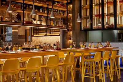 Verso is the hotel's Italian deli-style eatery. Grand Hyatt Abu Dhabi